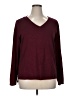 Tint & Shadow Burgundy Pullover Sweater Size XL - photo 1