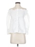 Walter Baker 100% Cotton White 3/4 Sleeve Blouse Size XS - photo 1