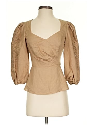 Parker 3/4 Sleeve Blouse (view 1)