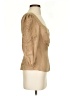 Parker Tan 3/4 Sleeve Blouse Size XS - photo 4