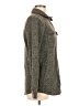 Eddie Bauer 100% Polyester Tweed Gray Coat Size M - photo 4