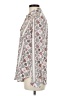 Ann Taylor 100% Polyester Paisley Ivory Long Sleeve Blouse Size M - photo 5