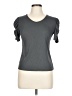 Shein Gray Short Sleeve Top Size L - photo 1