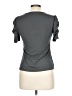Shein Gray Short Sleeve Top Size L - photo 2