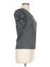 Shein Gray Short Sleeve Top Size L - photo 4
