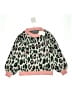 Truly Me Animal Print Green Pink Pullover Sweater Size 12 - photo 1