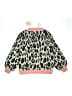 Truly Me Animal Print Green Pink Pullover Sweater Size 12 - photo 2