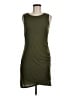 BTFBM Solid Green Casual Dress Size M - photo 1