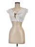 Shein Ivory Sleeveless Blouse Size M - photo 1