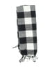 Italy Design 100% Viscose Checkered-gingham Black Scarf One size - photo 2