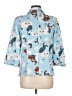 Assorted Brands Print Blue Blazer Size M - photo 2