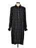 Alex Marie Plaid Black Casual Dress Size 10 - photo 1
