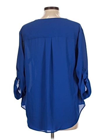 Torrid 3/4 Sleeve Blouse (view 2)