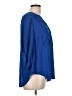 Torrid 100% Polyester Blue 3/4 Sleeve Blouse Size Lg Plus (0) - photo 4