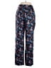 Thakoon Collective 100% Polyester Paisley Blue Casual Pants Size 8 - photo 2