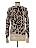 A New Day Animal Print Tan Pullover Sweater Size M - photo 2