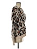 A New Day Animal Print Tan Pullover Sweater Size M - photo 4