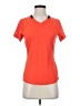 Nike 100% Polyester Orange Active T-Shirt Size S - photo 1