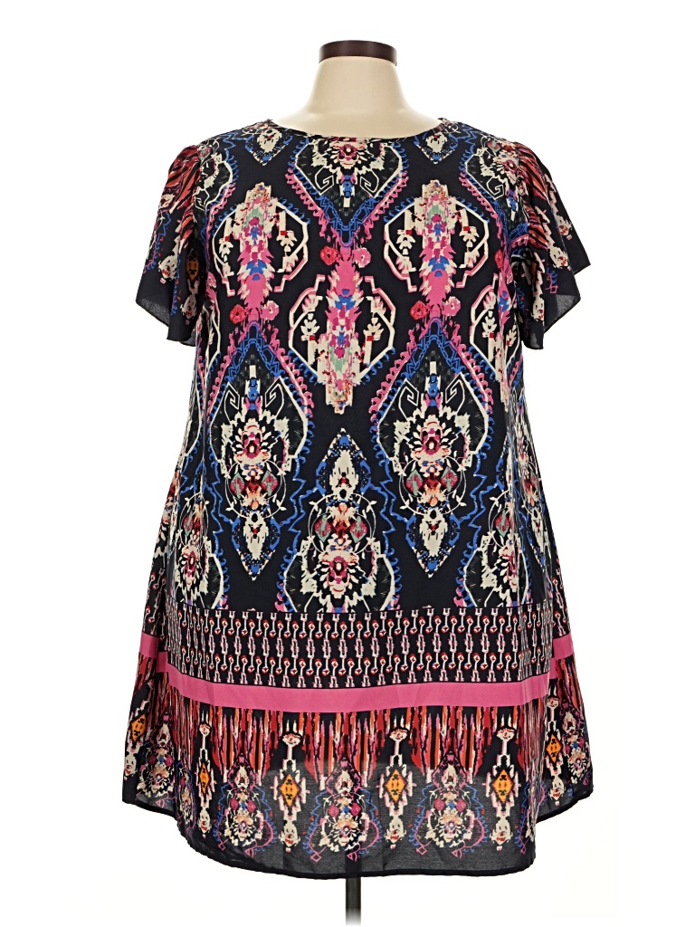 Pre-owned Assorted Brands Casual Dress In Black