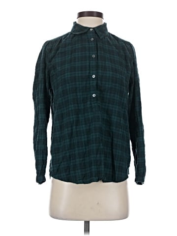 Ann Taylor LOFT Outlet Long Sleeve Button-Down Shirt (view 1)