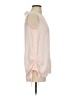 Ann Taylor 100% Polyester Pink Sleeveless Blouse Size XS - photo 4