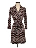 DM Collection Argyle Brown Casual Dress Size 4 (petite) - photo 1