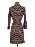 DM Collection Argyle Brown Casual Dress Size 4 (petite) - photo 2