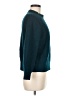 Venini Solid Teal Turtleneck Sweater Size M - photo 4