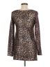 Alberto Makali 100% Acrylic Animal Print Brown Pullover Sweater Size M - photo 2