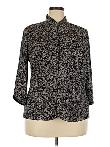 Alex Evenings 3/4 Sleeve Blouse (view 1)