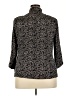 Alex Evenings Paisley Black 3/4 Sleeve Blouse Size 1X - photo 2