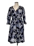 fat face Paisley Blue Casual Dress Size 8 - photo 1