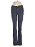 H&M L.O.G.G. Chevron-herringbone Blue Jeans Size 8 - photo 1