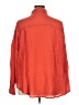 Unbranded 100% Polyester Orange Long Sleeve Blouse Size XL - photo 2