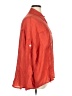 Unbranded 100% Polyester Orange Long Sleeve Blouse Size XL - photo 4