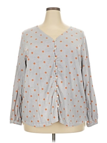 Lands' End Long Sleeve Blouse (view 1)
