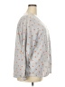 Lands' End Polka Dots Blue Gray Long Sleeve Blouse Size 2X - photo 4