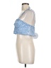 Polly Blue Sleeveless Blouse Size 12 - photo 5
