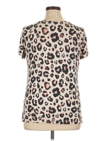 Worthington Short Sleeve Blouse (view 2)