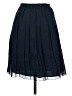 Comme Ca Ism Solid Blue Formal Skirt Size S - photo 2
