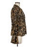 Milano 100% Polyester Paisley Gold Long Sleeve Blouse Size M - photo 4