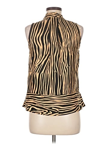 Julie Brown Sleeveless Silk Top (view 2)