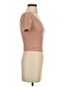 Alexia Admor 100% Polyester Polka Dots Tan Black Casual Dress Size 4 - photo 4