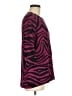 Zenergy by Chico's Animal Print Purple Pullover Sweater Size Med (1) - photo 4