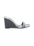 Zara Gray Black Wedges Size EU 39 - photo 1
