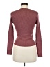 The Workshop Burgundy Cardigan Size M - photo 2