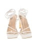 Unbranded Ivory White Sandals Size EU 40 - photo 2