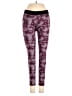 SOFFE Print Burgundy Active Pants Size S - photo 1