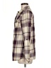 BKE 100% Cotton Plaid Purple Long Sleeve Button-Down Shirt Size M - photo 5