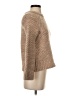 Banana Republic 100% Merino Tweed Tan Wool Sweater Size XS - photo 4